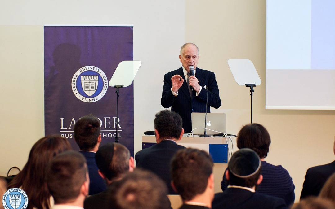 Celebrating 15 years of LBS with Ambassador Lauder