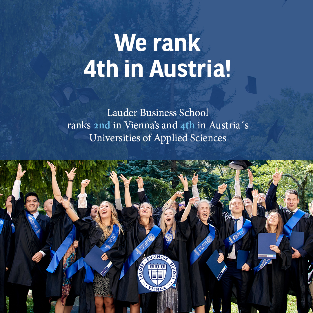 Lauder Business School Ranks Second In Vienna s And Fourth In Austria s 