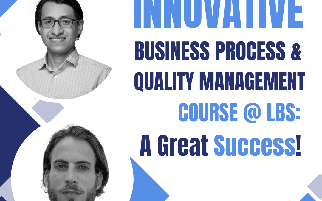 Innovative course at LBS: A Great Success